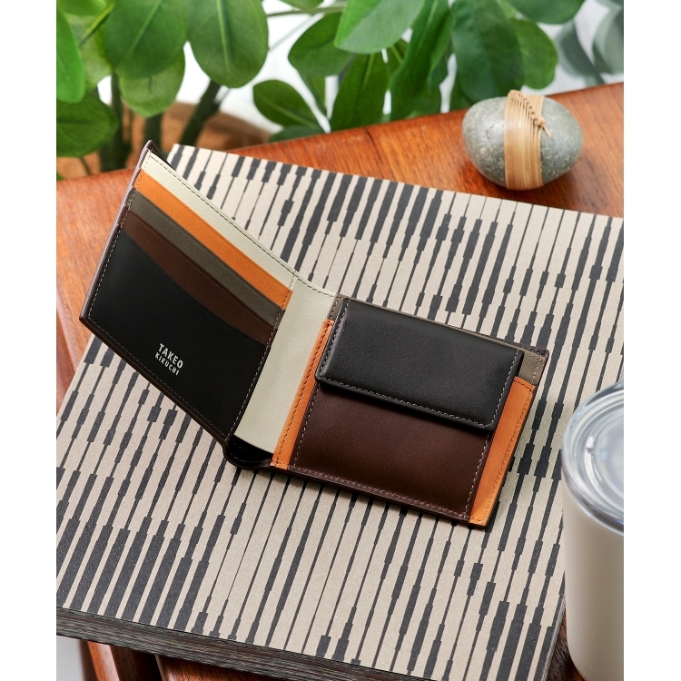 アンティーク調レザー】2つ折り 財布（財布） | TAKEO KIKUCHI