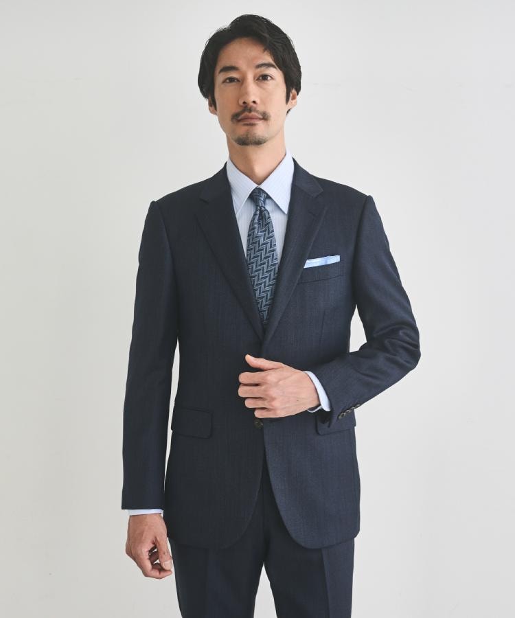 縁起の良いネクタイ】矢絣ストライプ シルクネクタイ（ネクタイ