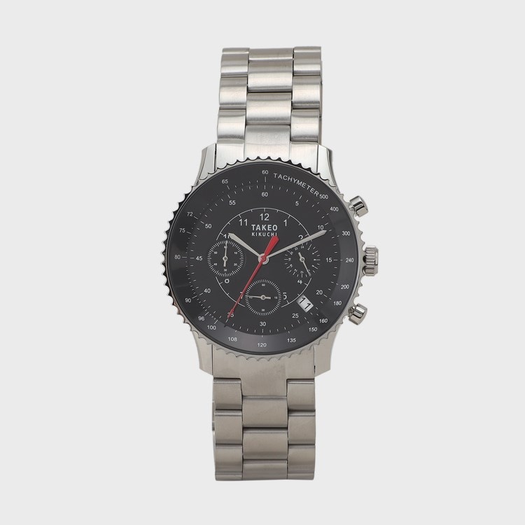 タケオキクチ(TAKEO KIKUCHI)の【Made in JAPAN】クロノグラフ ウォッチ 腕時計