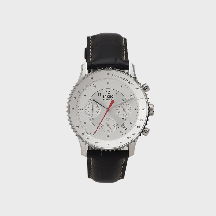 タケオキクチ(TAKEO KIKUCHI)の【Made in JAPAN】クロノグラフ ウォッチ 腕時計