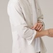 タケオキクチ(TAKEO KIKUCHI)の【抗菌防臭／7分袖】サッカージャージ ストライプシャツ12