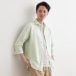 タケオキクチ(TAKEO KIKUCHI)の【抗菌防臭／7分袖】サッカージャージ ストライプシャツ31
