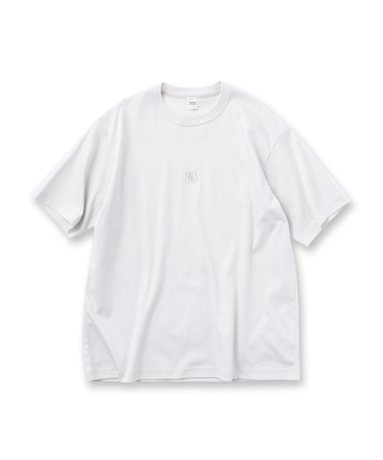 タケオキクチ(TAKEO KIKUCHI)の【刺繍ロゴT】スムース ワンポイント Tシャツ1