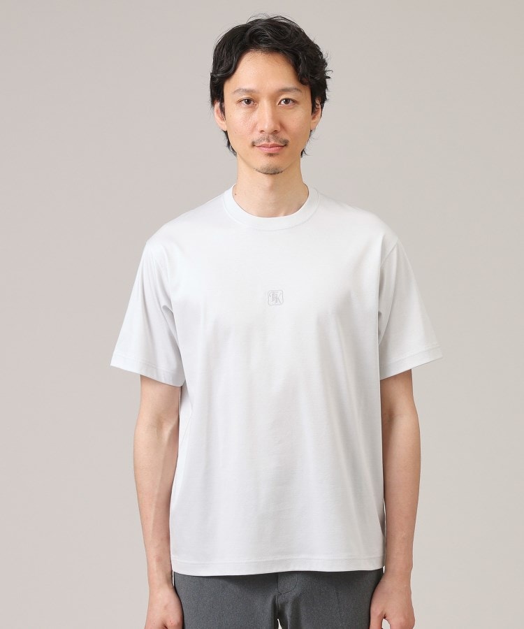 【刺繍ロゴT】スムース ワンポイント Tシャツ