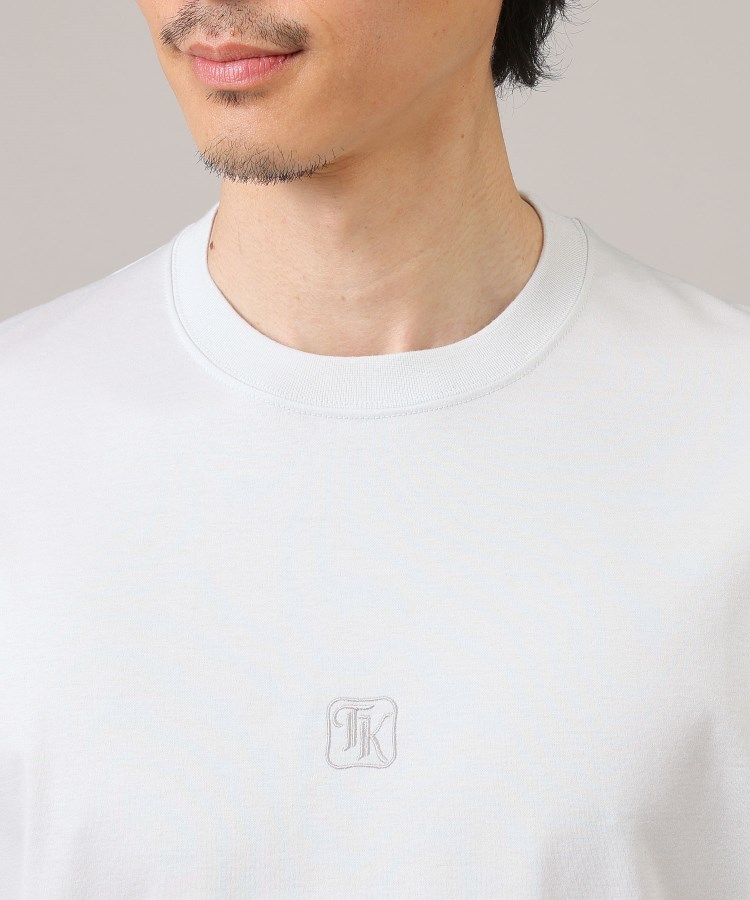タケオキクチ(TAKEO KIKUCHI)の【刺繍ロゴT】スムース ワンポイント Tシャツ21