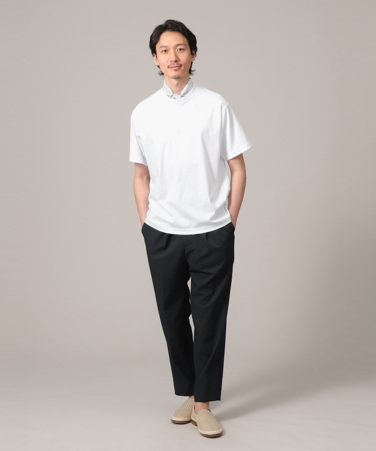 タケオキクチ(TAKEO KIKUCHI)の【刺繍ロゴT】スムース ワンポイント Tシャツ11