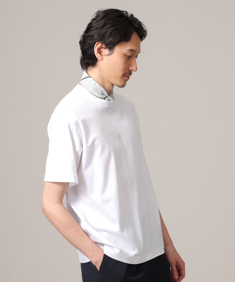 タケオキクチ(TAKEO KIKUCHI)の【刺繍ロゴT】スムース ワンポイント Tシャツ20