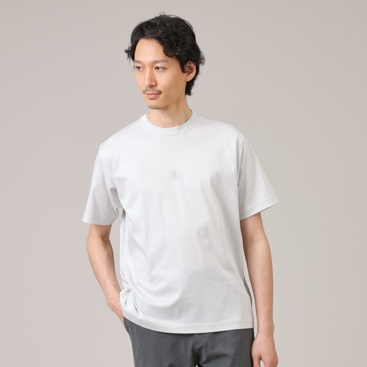 タケオキクチ(TAKEO KIKUCHI)のスムース ワンポイント Tシャツ Ｔシャツ
