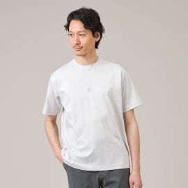 タケオキクチ(TAKEO KIKUCHI)の【刺繍ロゴT】スムース ワンポイント Tシャツ