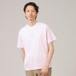 タケオキクチ(TAKEO KIKUCHI)の【刺繍ロゴT】スムース ワンポイント Tシャツ ピンク(071)