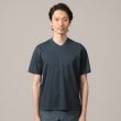 タケオキクチ(TAKEO KIKUCHI)の【抗菌防臭】ジャケットインナー 半袖 Vカットソー18