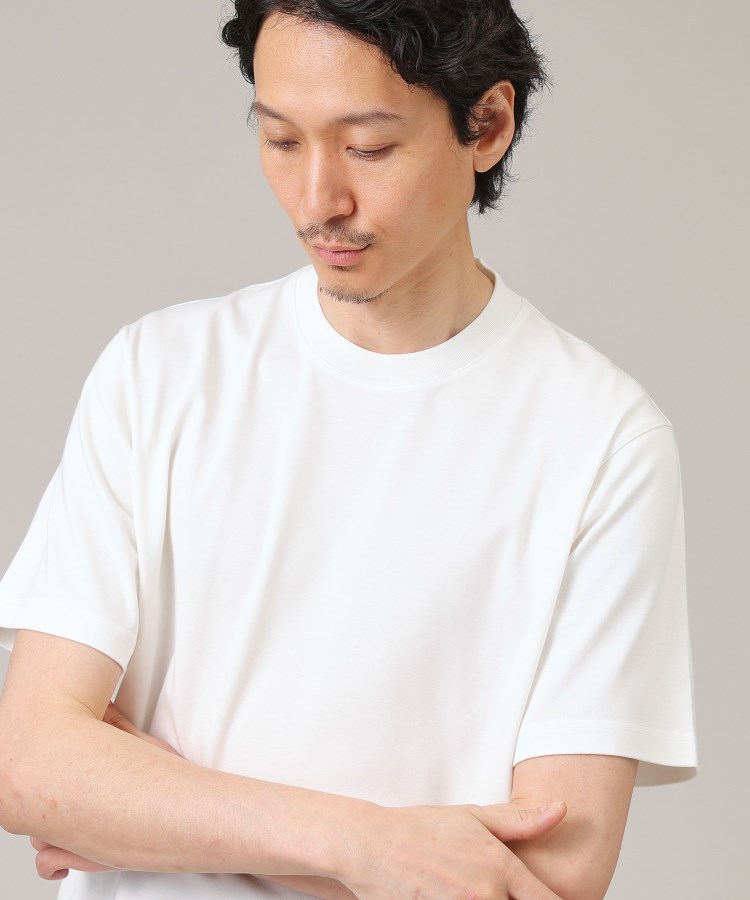 タケオキクチ(TAKEO KIKUCHI)の【抗菌防臭】ジャケットインナー 半袖 カットソー2