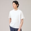 タケオキクチ(TAKEO KIKUCHI)の【抗菌防臭】ジャケットインナー 半袖 カットソー ホワイト(001)