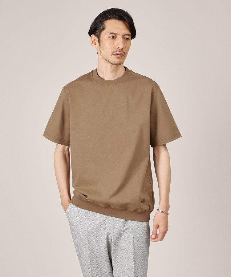 タケオキクチ(TAKEO KIKUCHI)の【抗菌防臭／5サイズ展開】ハイゲージポンチ Tシャツ トープ(054)