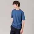 タケオキクチ(TAKEO KIKUCHI)の【抗菌防臭／5サイズ展開】ハイゲージポンチ Tシャツ ブルー(092)