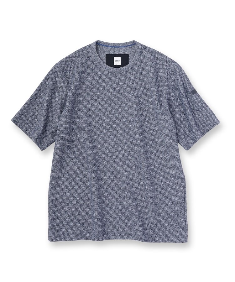 タケオキクチ(TAKEO KIKUCHI)の【尾州織/Made in JAPAN】メランジ Tシャツ1