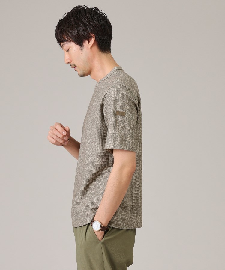 タケオキクチ(TAKEO KIKUCHI)の【尾州織/Made in JAPAN】メランジ Tシャツ9