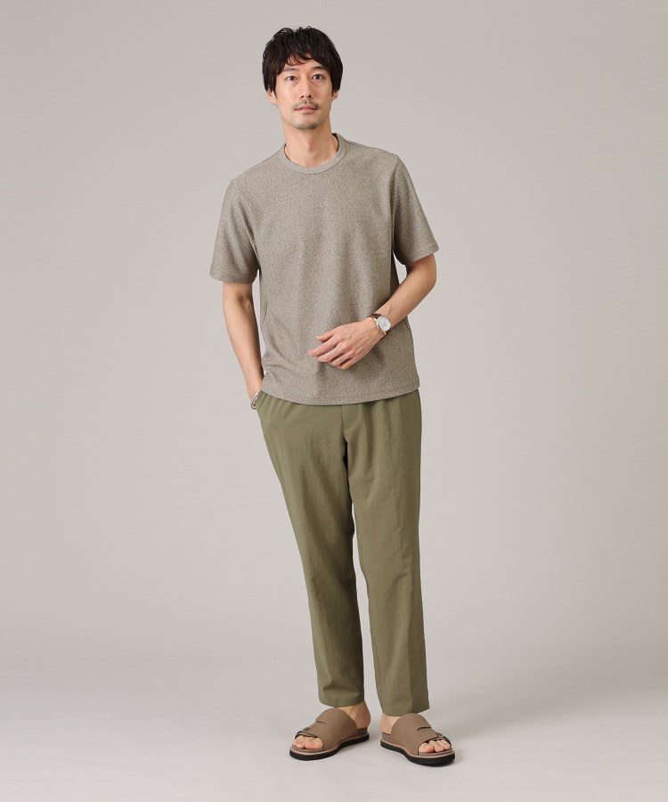 タケオキクチ(TAKEO KIKUCHI)の【尾州織/Made in JAPAN】メランジ Tシャツ12