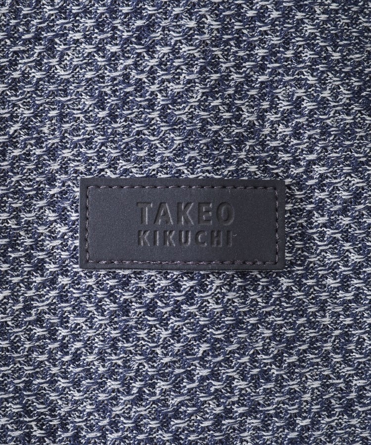 タケオキクチ(TAKEO KIKUCHI)の【尾州織/Made in JAPAN】メランジ Tシャツ36
