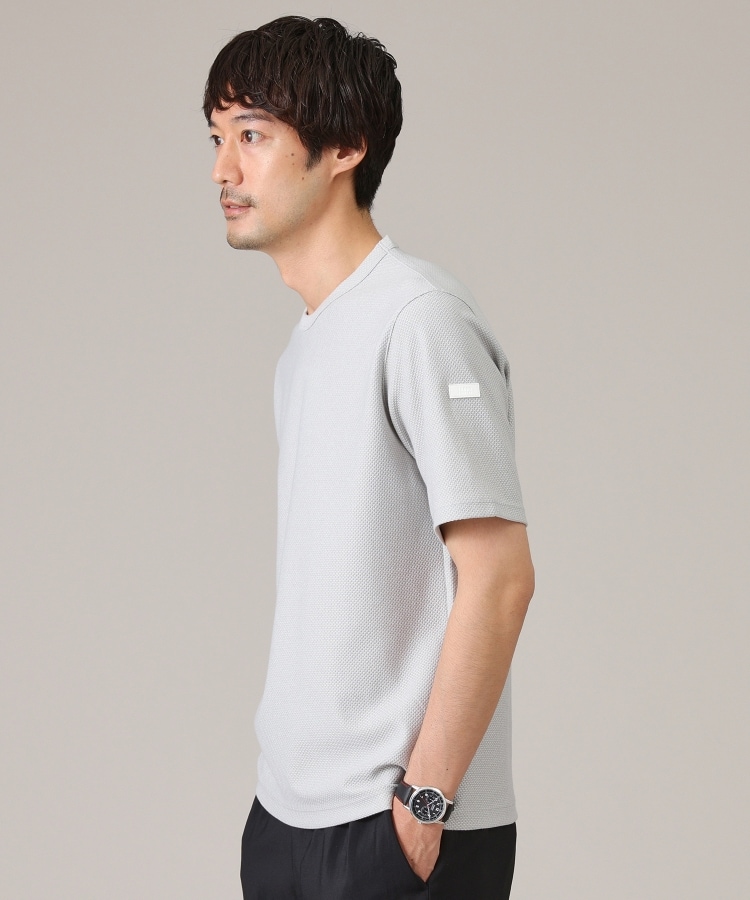 タケオキクチ(TAKEO KIKUCHI)の【尾州織/Made in JAPAN】メランジ Tシャツ2