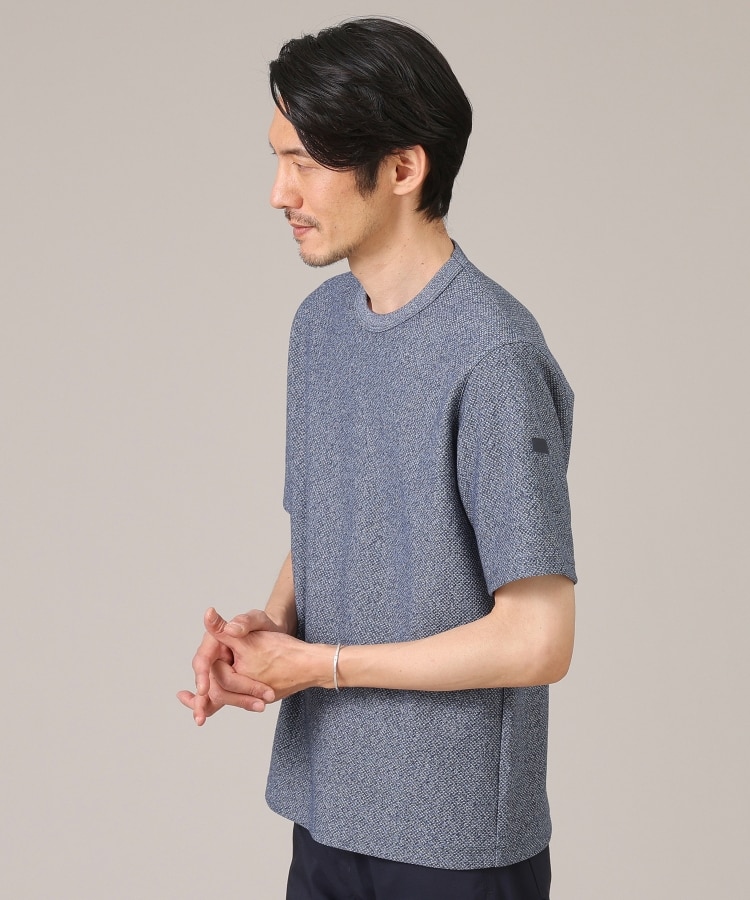 タケオキクチ(TAKEO KIKUCHI)の【尾州織/Made in JAPAN】メランジ Tシャツ37