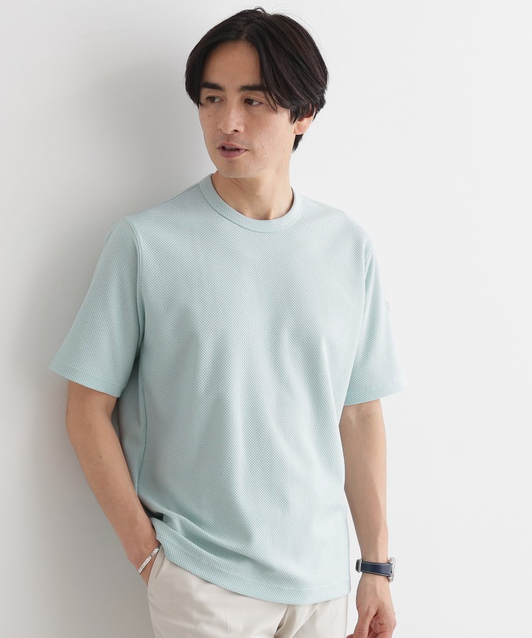 タケオキクチ(TAKEO KIKUCHI)の【尾州織/Made in JAPAN】メランジ Tシャツ35