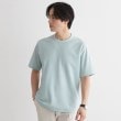 タケオキクチ(TAKEO KIKUCHI)の【尾州織/Made in JAPAN】メランジ Tシャツ ブルー(091)
