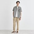 タケオキクチ(TAKEO KIKUCHI)の【無地・チェック・ボタニカル柄】リップル シャツ32