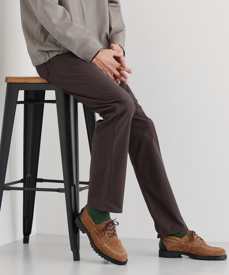 タケオキクチ(TAKEO KIKUCHI)の【Made in JAPAN】播州織 ストレッチ パンツ8