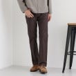タケオキクチ(TAKEO KIKUCHI)の【Made in JAPAN】播州織 ストレッチ パンツ ブラウン(043)