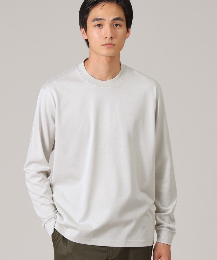 タケオキクチ(TAKEO KIKUCHI)の【抗菌防臭/ジャケット対応】テーラード 長袖Tシャツ8