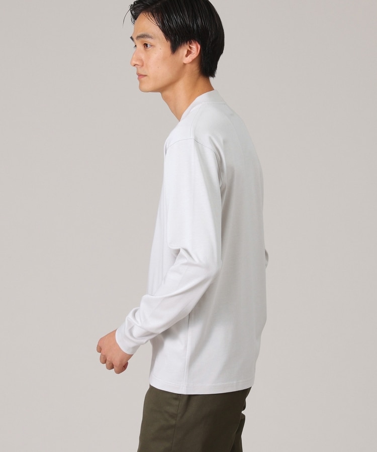 タケオキクチ(TAKEO KIKUCHI)の【抗菌防臭/ジャケット対応】テーラード 長袖Tシャツ10