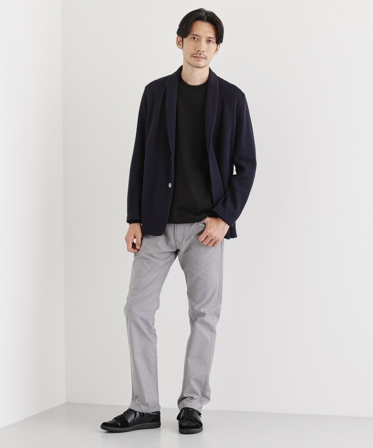 抗菌防臭/ジャケット対応】テーラード 長袖Tシャツ(カットソー 抗菌防臭/ジャケット対応】テーラード 長袖Tシャツ(カットソー