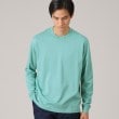 タケオキクチ(TAKEO KIKUCHI)の【抗菌防臭/ジャケット対応】テーラード 長袖Tシャツ オリーブグリーン(026)