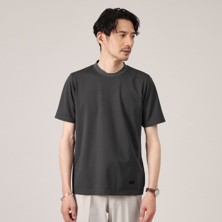 タケオキクチ(TAKEO KIKUCHI)の【接触冷感】テーラード Tシャツ カットソー
