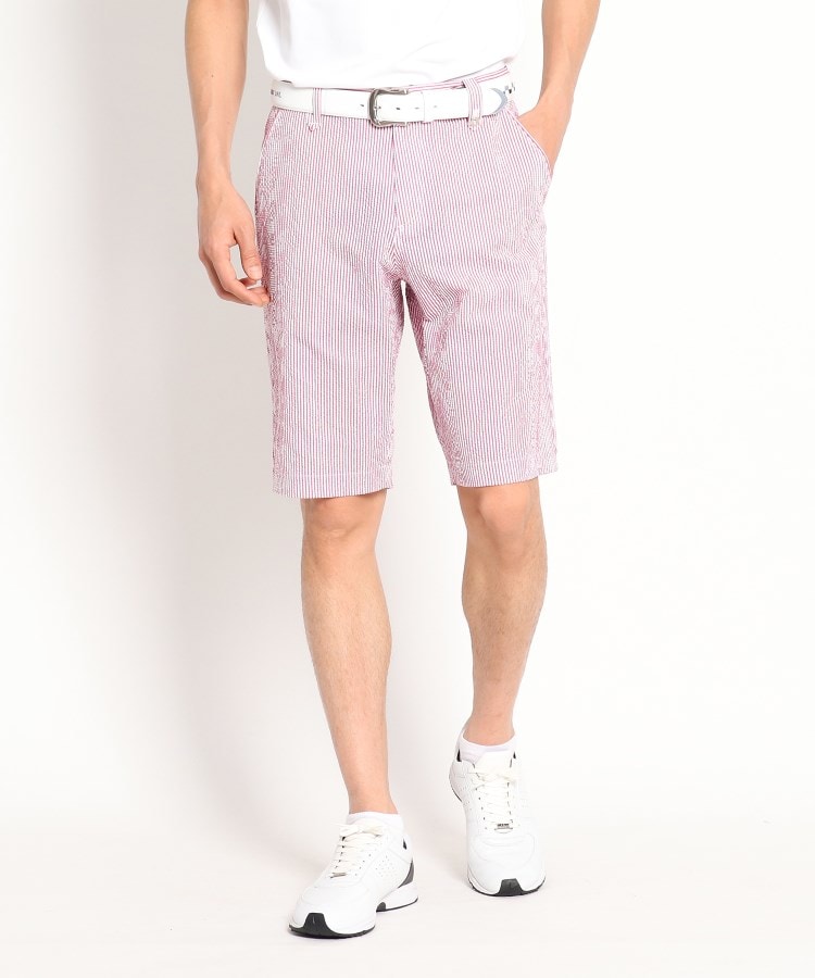 撥水加工 サッカーストライプショートパンツ ショートパンツ Adabat Men アダバット ワールド オンラインストア World Online Store