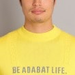 アダバット(メンズ)(adabat(Men))のロゴデザイン ボトルネックセーター5