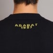 アダバット(メンズ)(adabat(Men))のロゴデザイン ボトルネックセーター20