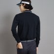 アダバット(メンズ)(adabat(Men))のシャドーロゴデザイン ポケットあり 長袖ポロシャツ12