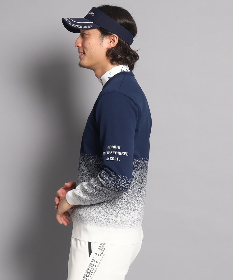 【手洗い】ロゴデザイン クルーネックセーター