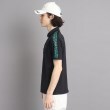 アダバット(メンズ)(adabat(Men))の【日本製】ショルダーロゴデザイン 半袖ポロシャツ2