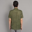 アダバット(メンズ)(adabat(Men))の【UVカット／吸水速乾】千鳥柄 ポケットあり 半袖ポロシャツ23
