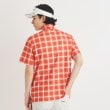 アダバット(メンズ)(adabat(Men))の【ADBT】チェックデザイン 半袖ハーフジッププルオーバー9