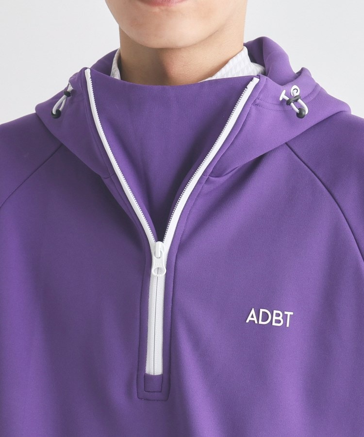 アダバット(メンズ)(adabat(Men))の【ADBT】ラグラン袖 ハーフジップパーカ13