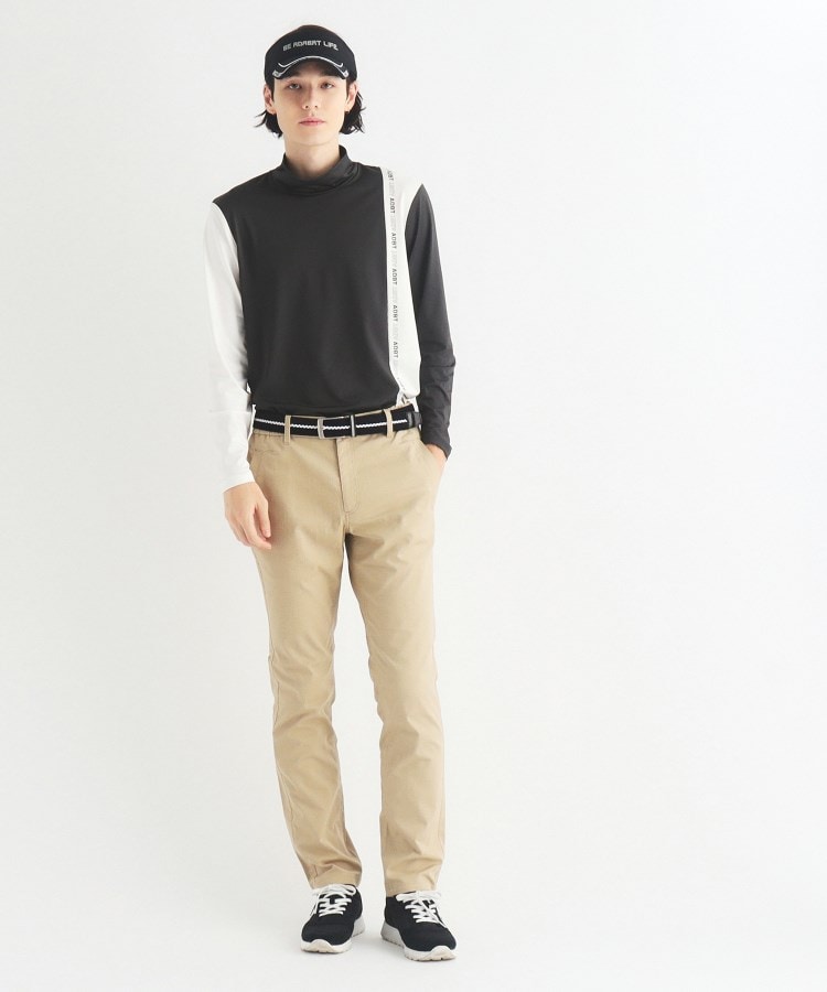 アダバット(メンズ)(adabat(Men))の【ADBT】ツートーンカラーデザイン 長袖モックネックプルオーバー7