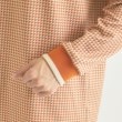 アダバット(メンズ)(adabat(Men))の【ADBT】 幾何学デザイン リブ袖 長袖モックネックプルオーバー21