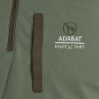 アダバット(メンズ)(adabat(Men))の【吸水速乾／UV】異素材組み合わせ 長袖ハーフジッププルオーバー12
