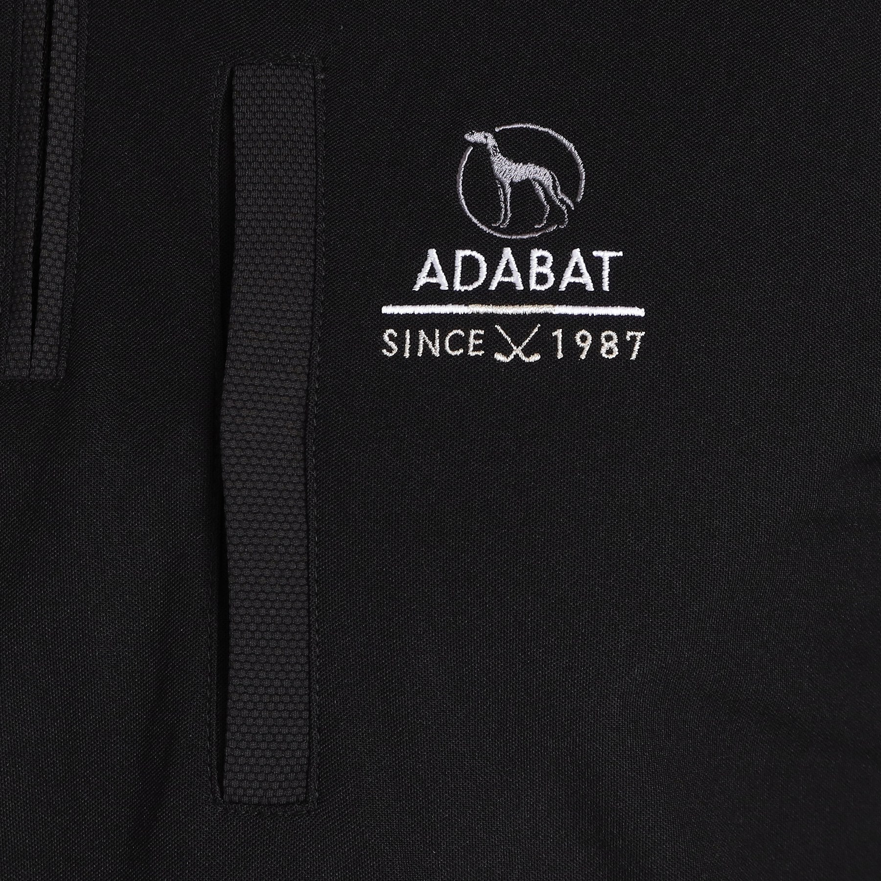 アダバット(メンズ)(adabat(Men))の【吸水速乾／UV】異素材組み合わせ 長袖ハーフジッププルオーバー11