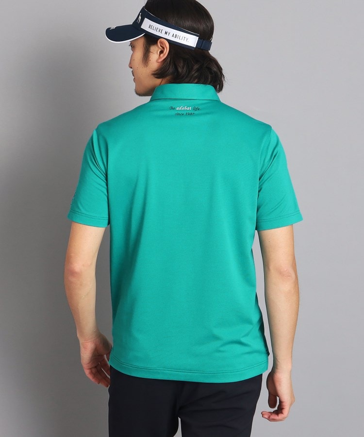 アダバット(メンズ)(adabat(Men))の【UVカット/吸水速乾】ロゴデザイン 半袖ポロシャツ6