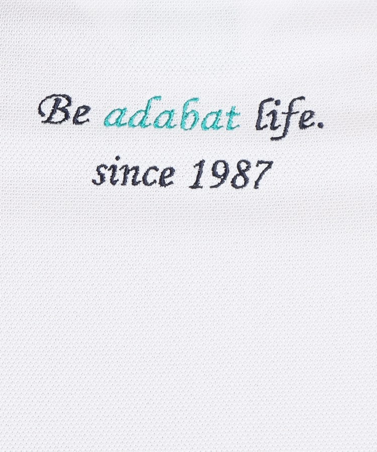 アダバット(メンズ)(adabat(Men))の【UVカット/吸水速乾】ロゴデザイン 半袖ポロシャツ14